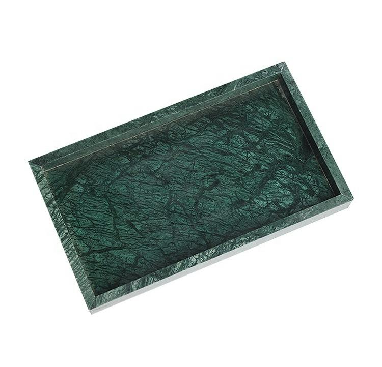 Green Marble Tray
