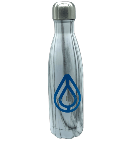 ABC - Lifestyle - Water Bottle - White Wood