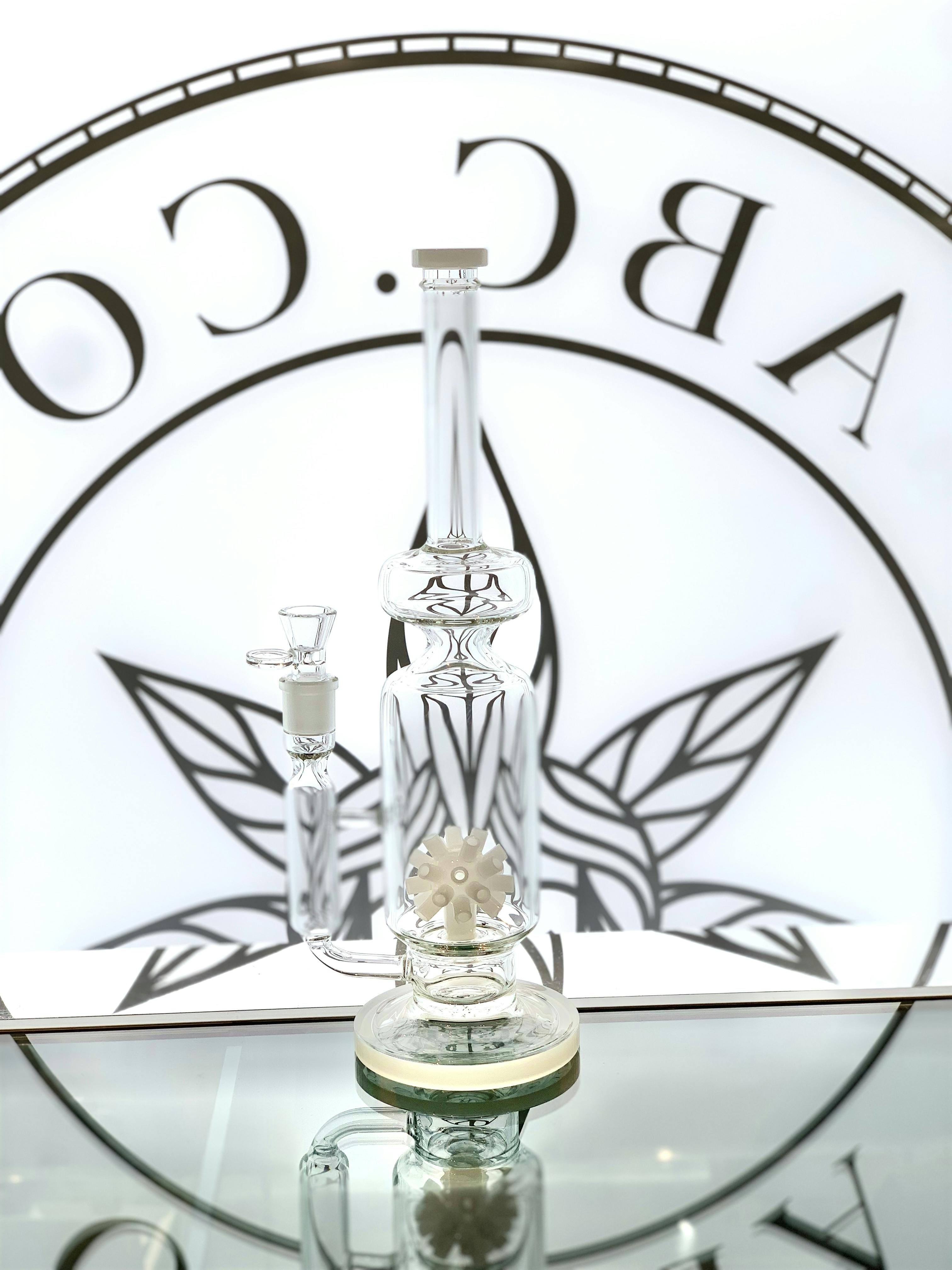 ABC Co x Ourglass - 14.5" Virus/Sphere Perc Bong