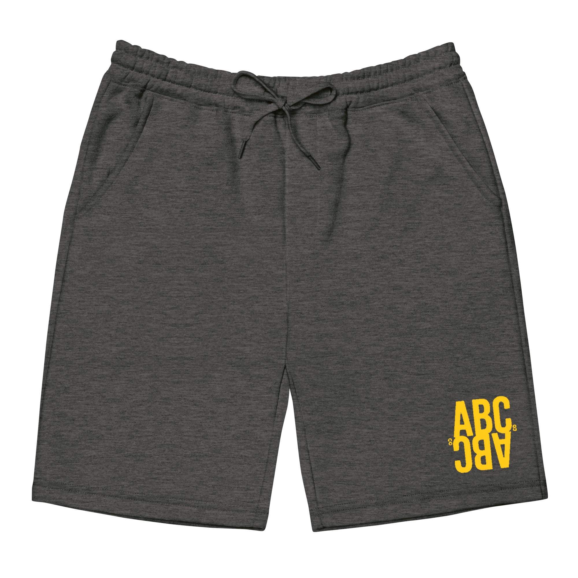 ABC Co - ABC "Flip" Logo Shorts - Grey, Xlarge