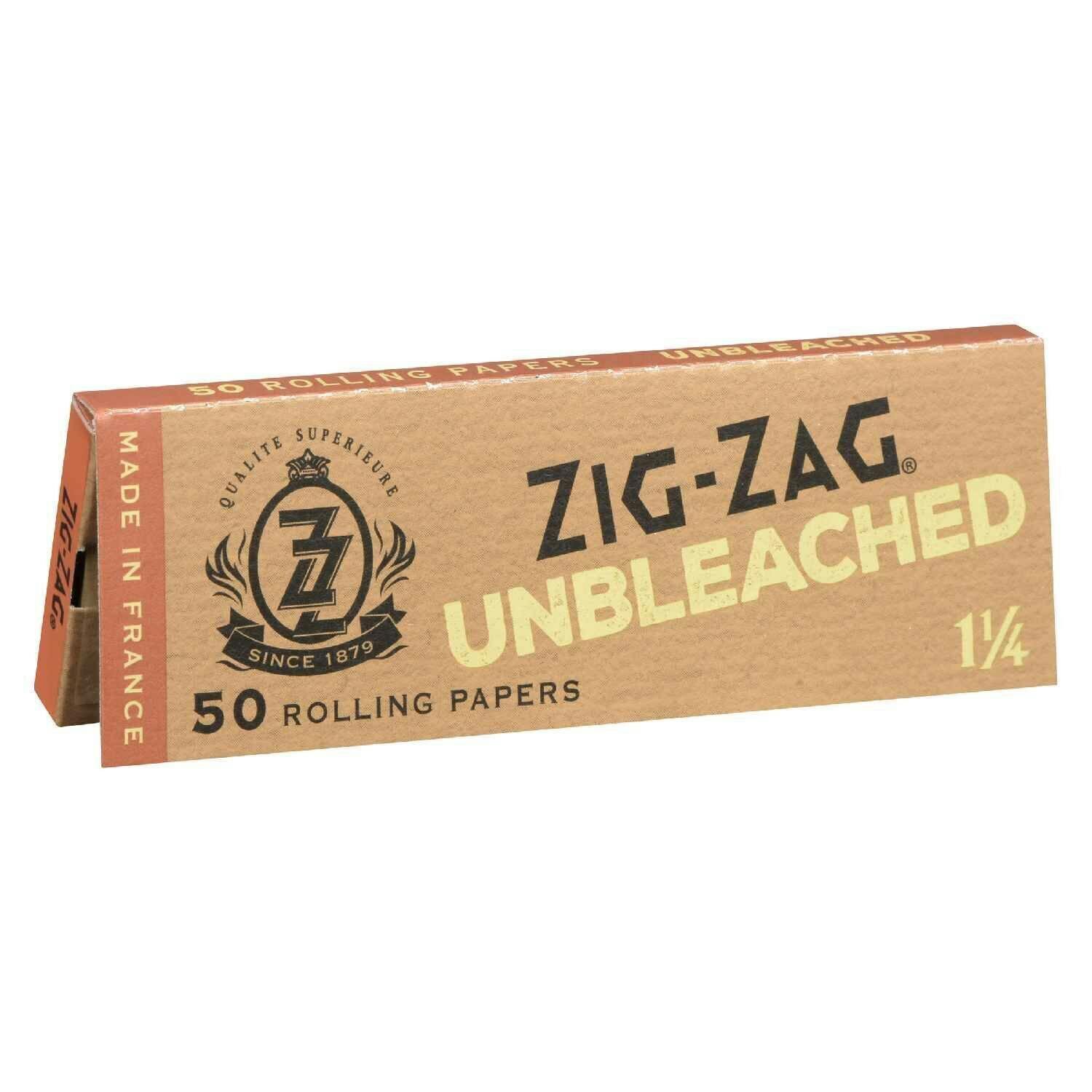 Zig Zag - Unbleached 1 1/4" Rolling Papers