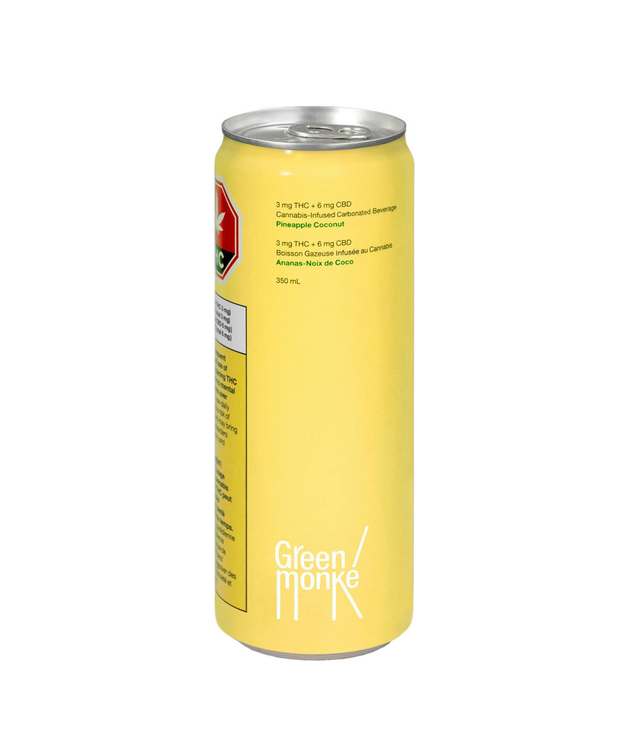 Green Monké - Pineapple Coconut - Hybrid - 350ml