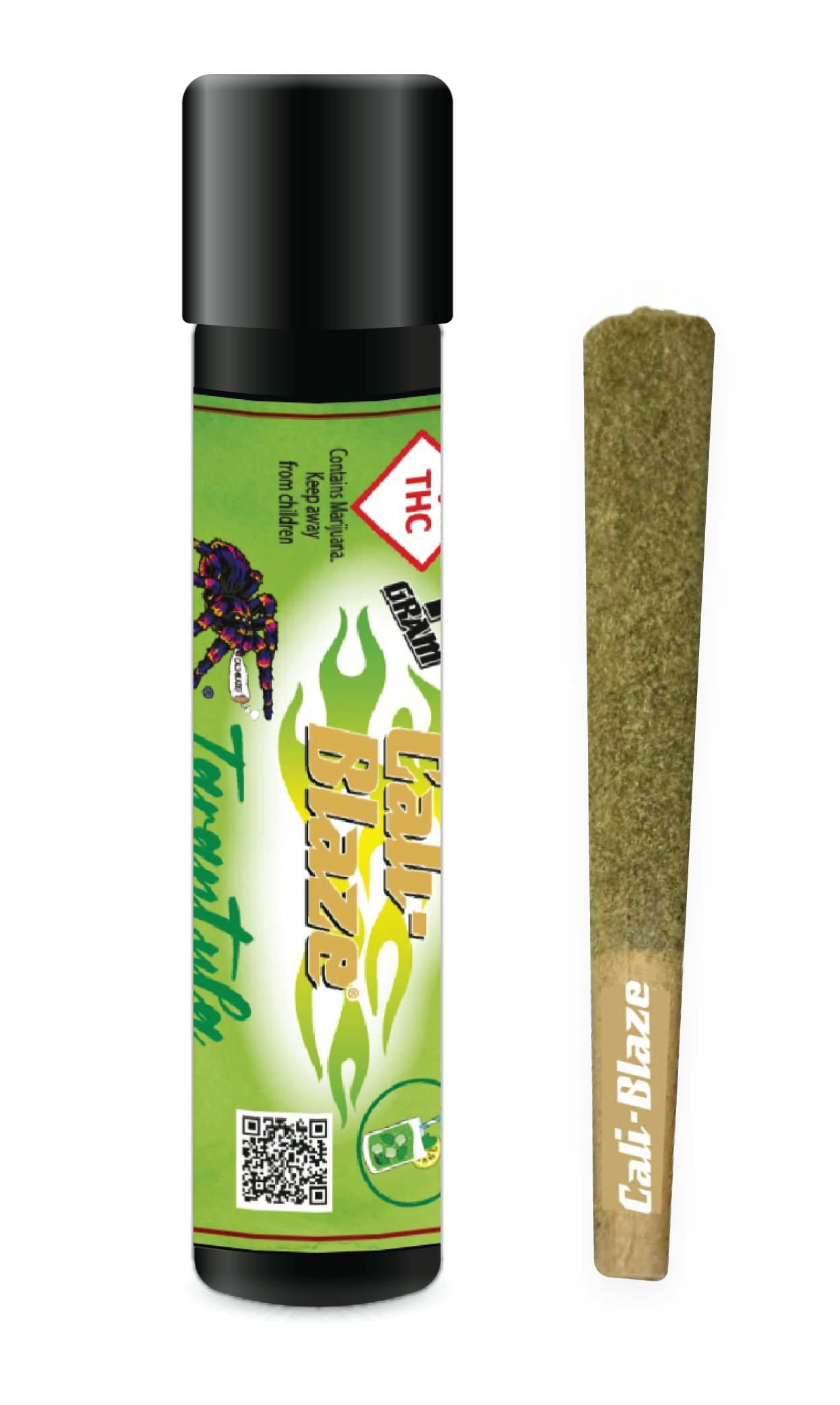 Mojito (H) - 1g Tarantula Infused Pre-Roll - Cali-Blaze