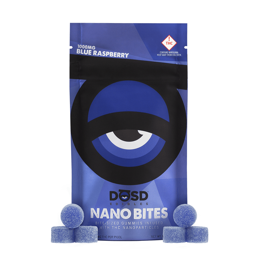 Blue Raspberry (H) - 100mg Nano Bites - DOSD