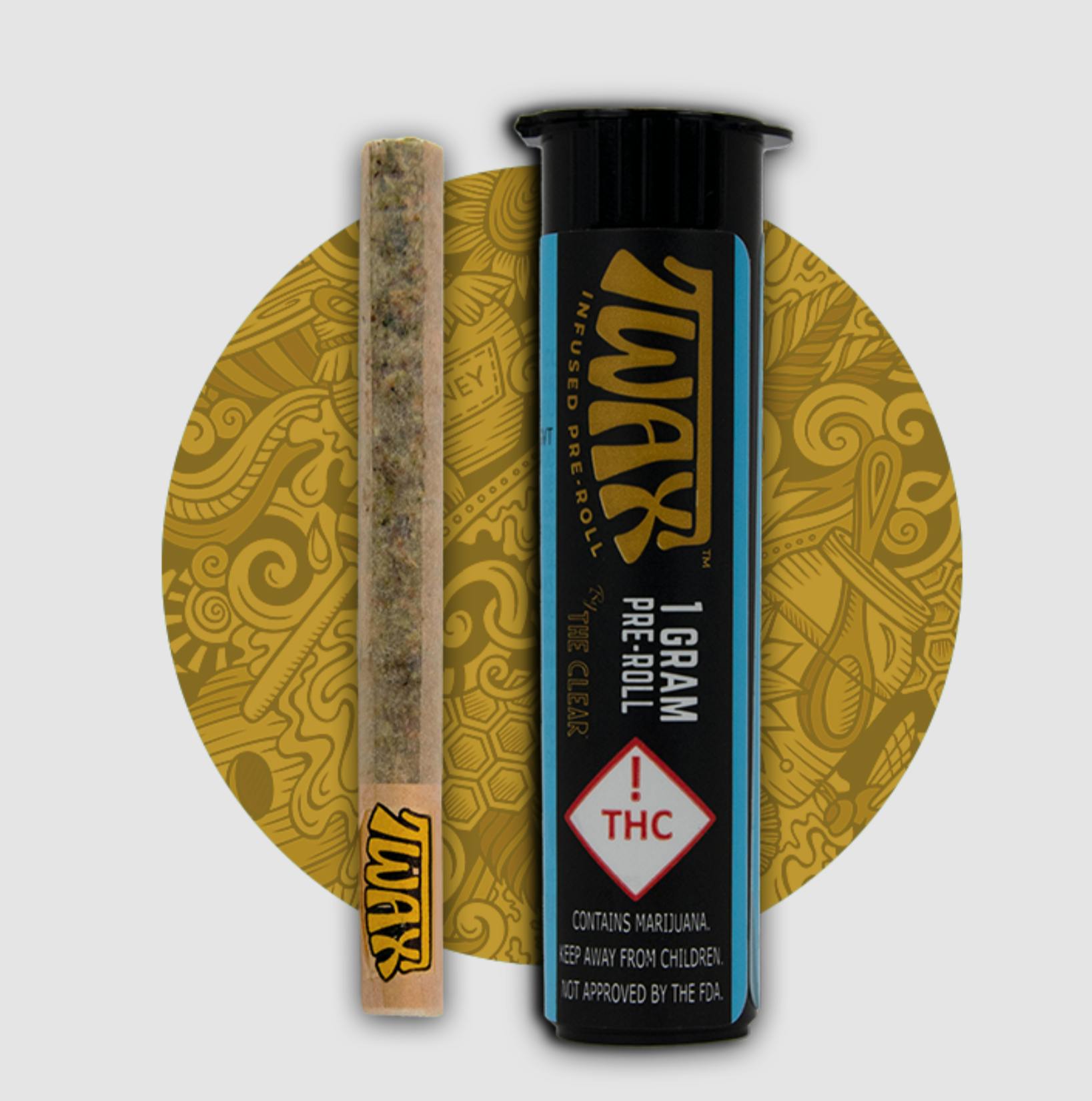 Lemon Haze (S) - 1g Infused Pre-Roll - Twax