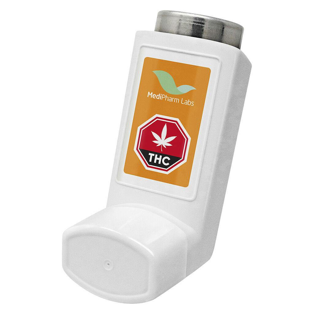 MediPharm Labs - Shake & Puff Rapid THC Inhaler - Concentrates - Indica - 500mg