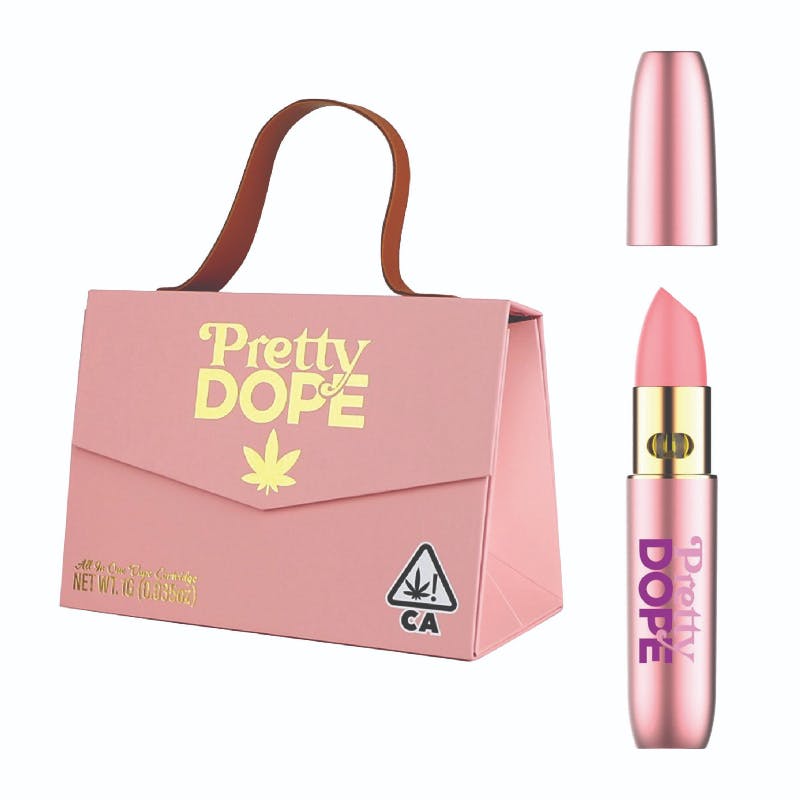 Pretty Dope | AIO Vape | 1g | Live Resin | Lipstick | Pear Perfect