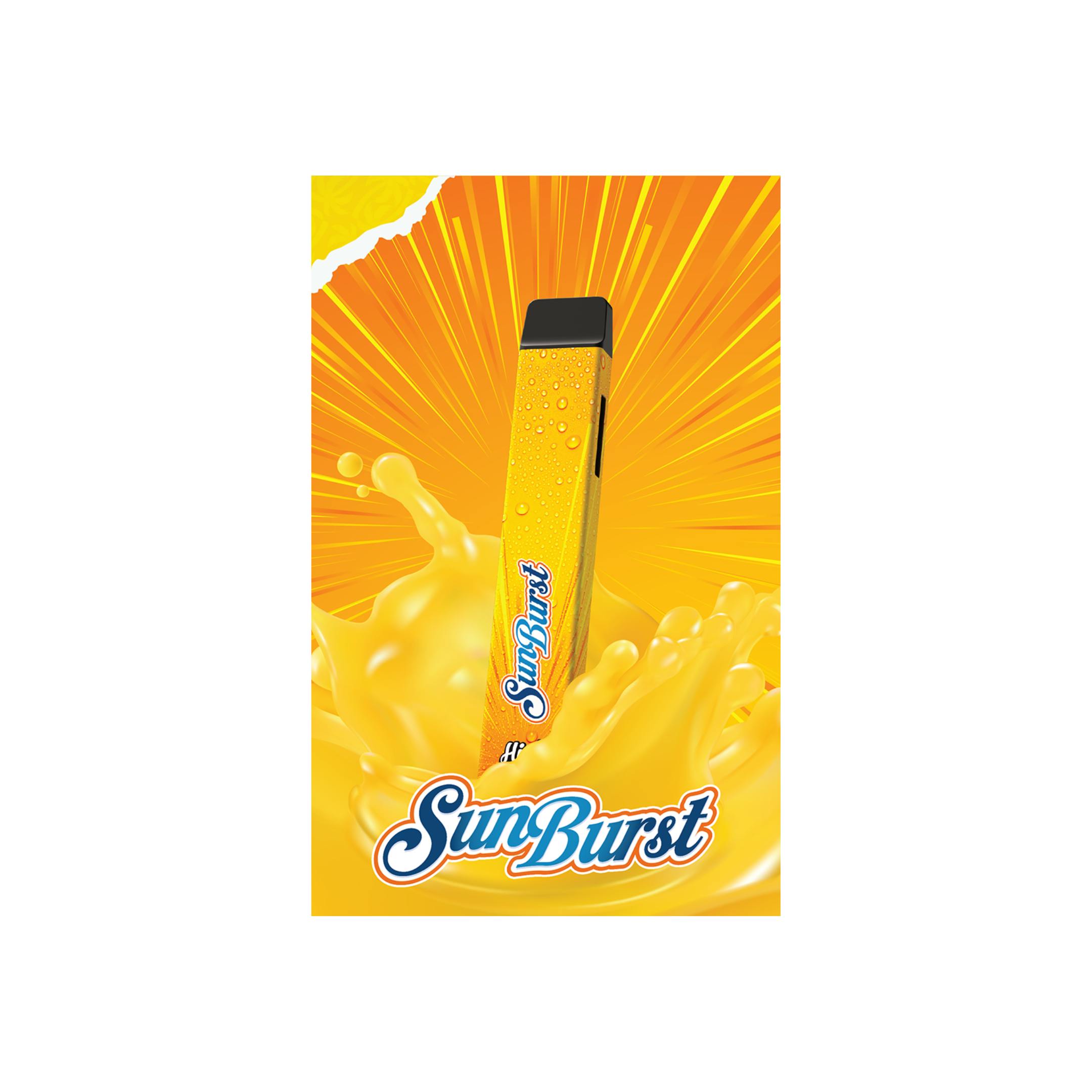 High 90s | AIO Vape | 1g | Distillate | Sun Burst