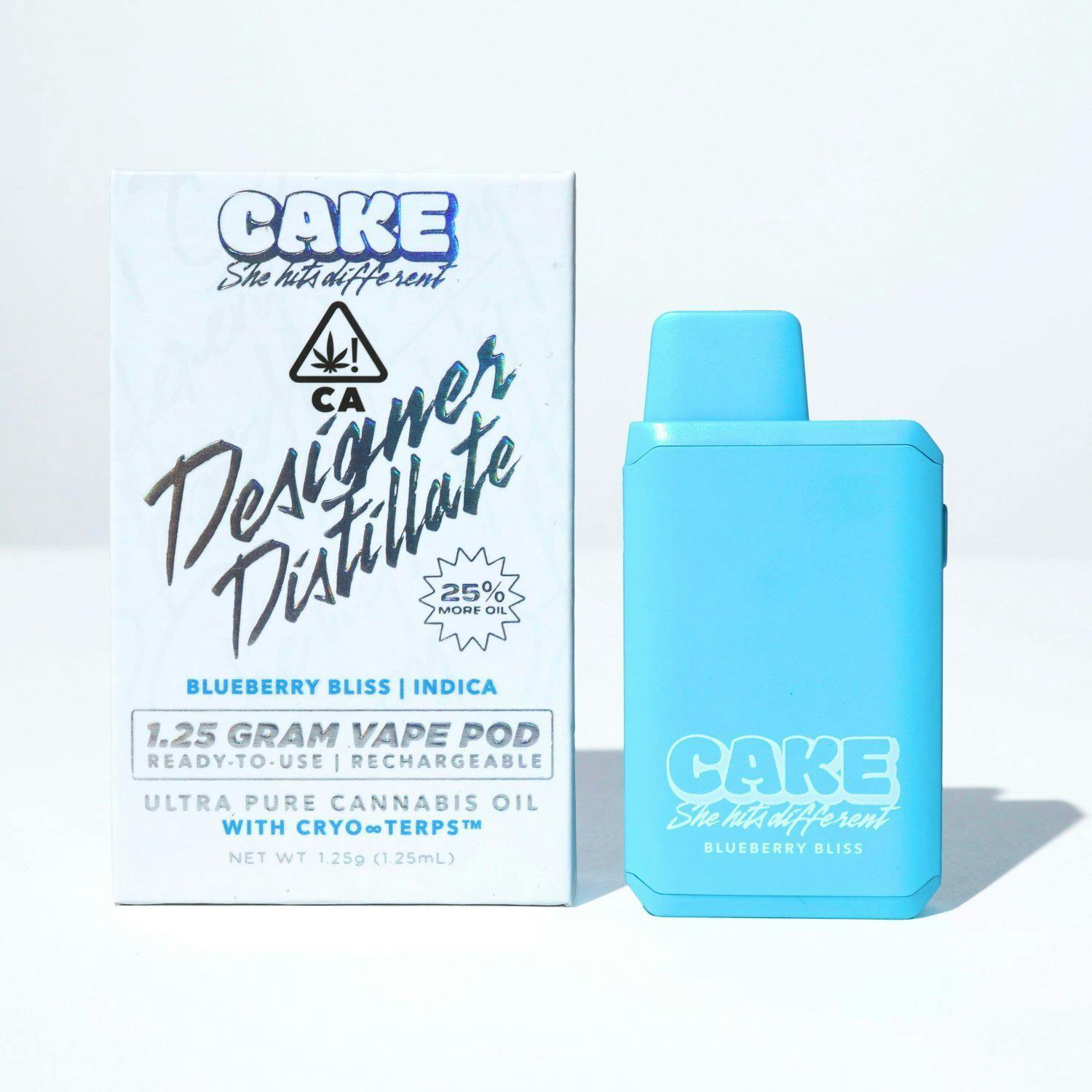 CAKE RNBW - 1.25g Distillate AIO - RNBW CAKE OG