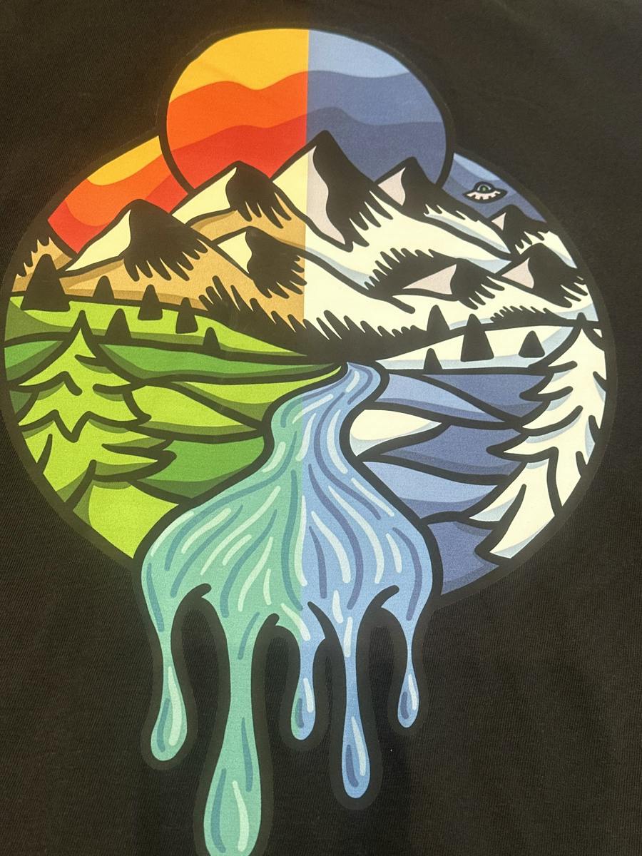Helios Black Mountain Tee