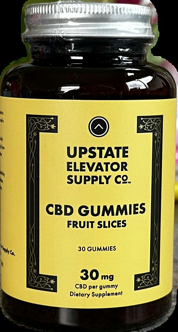 Upstate Elevator Supply Co. - CBD Gummies 30mg - Fruit Slices