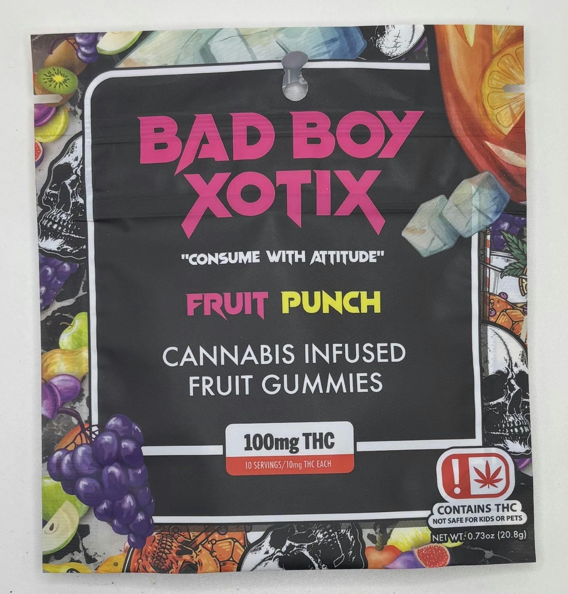 Bad Boy Xotix - Fruit Punch - 100mg