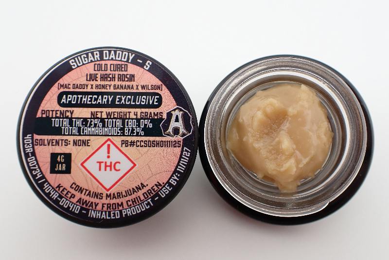Sugar Daddy Live Hash Rosin Baller - S 4G