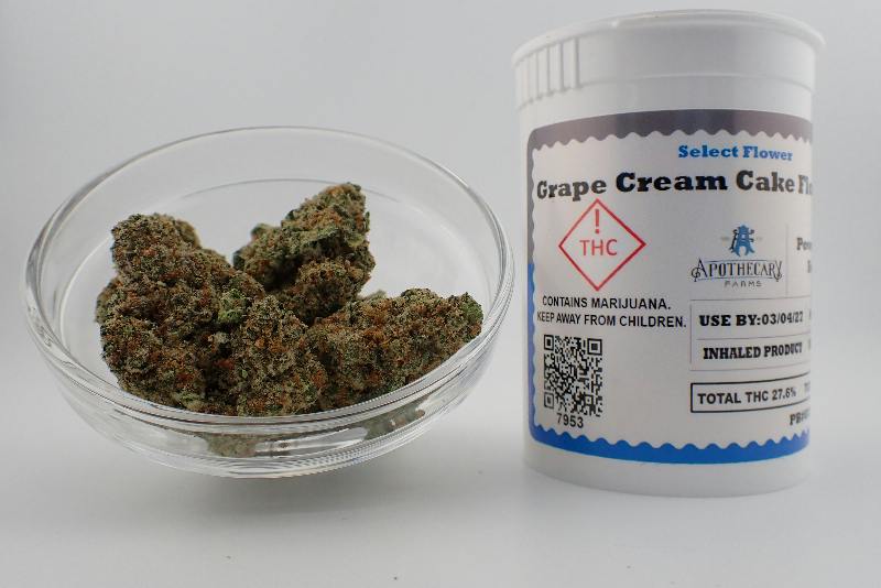 Grape Cream Cake Select Flower - I 7G