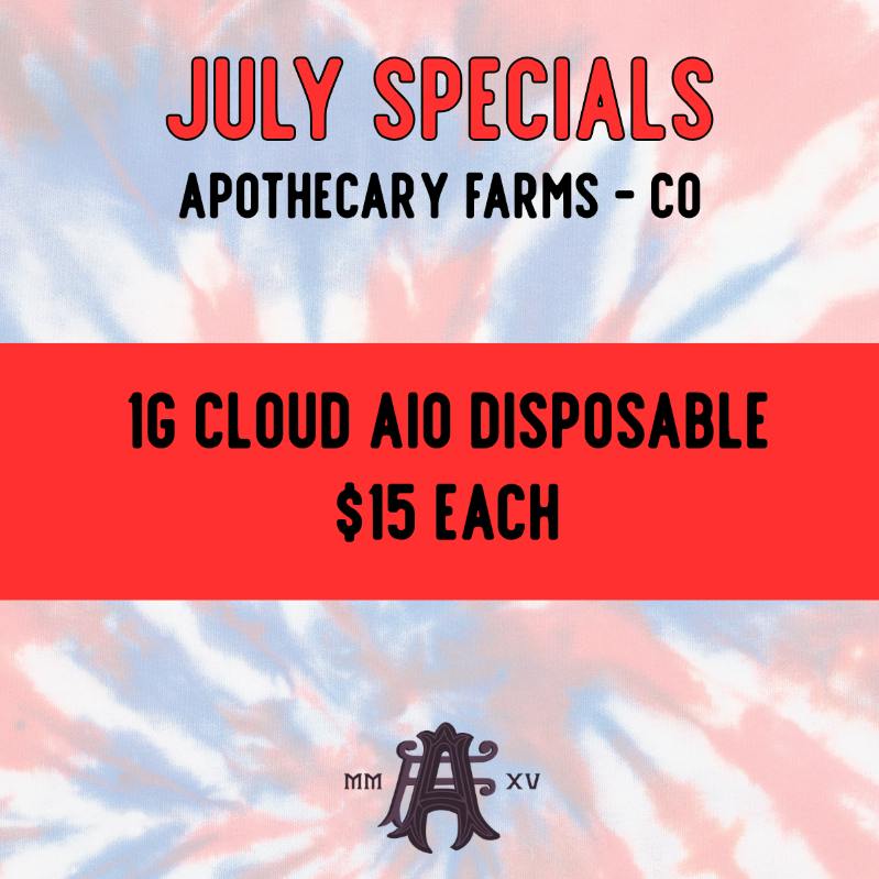 JULY STEALS: 1g Cloud AIO - $15ea