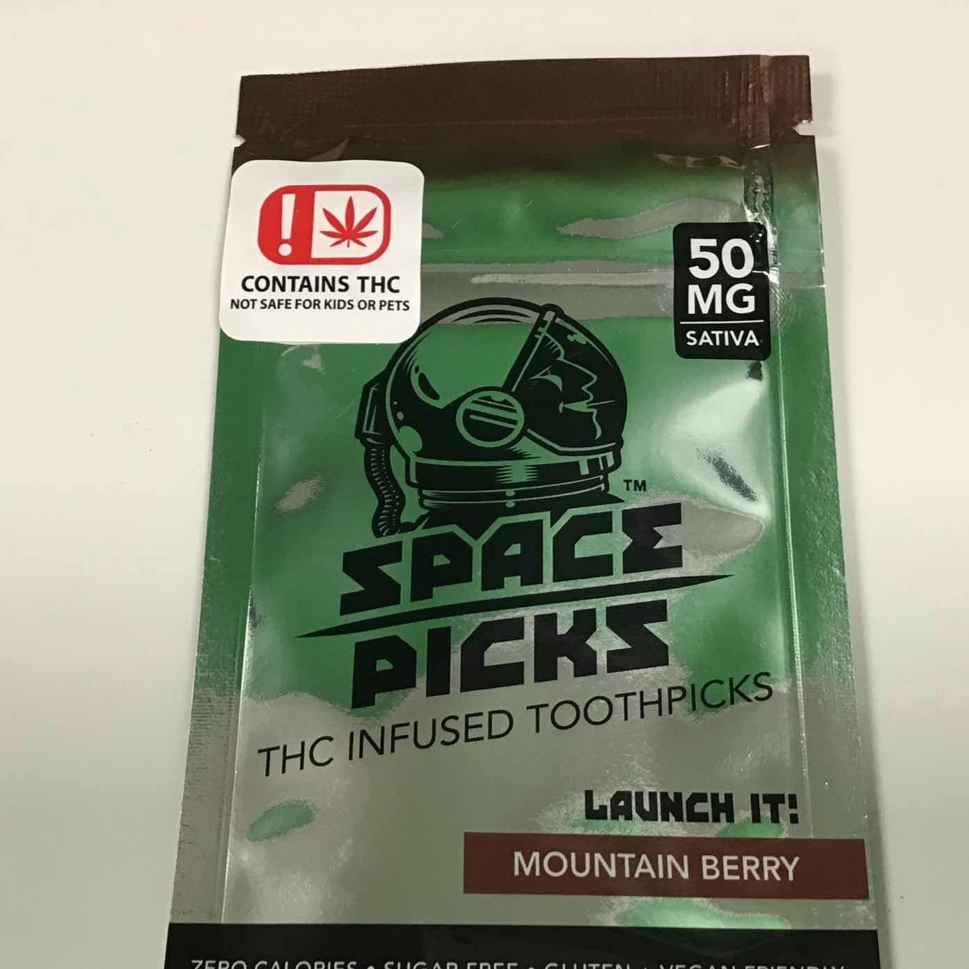 Space Picks Infused Toothpicks