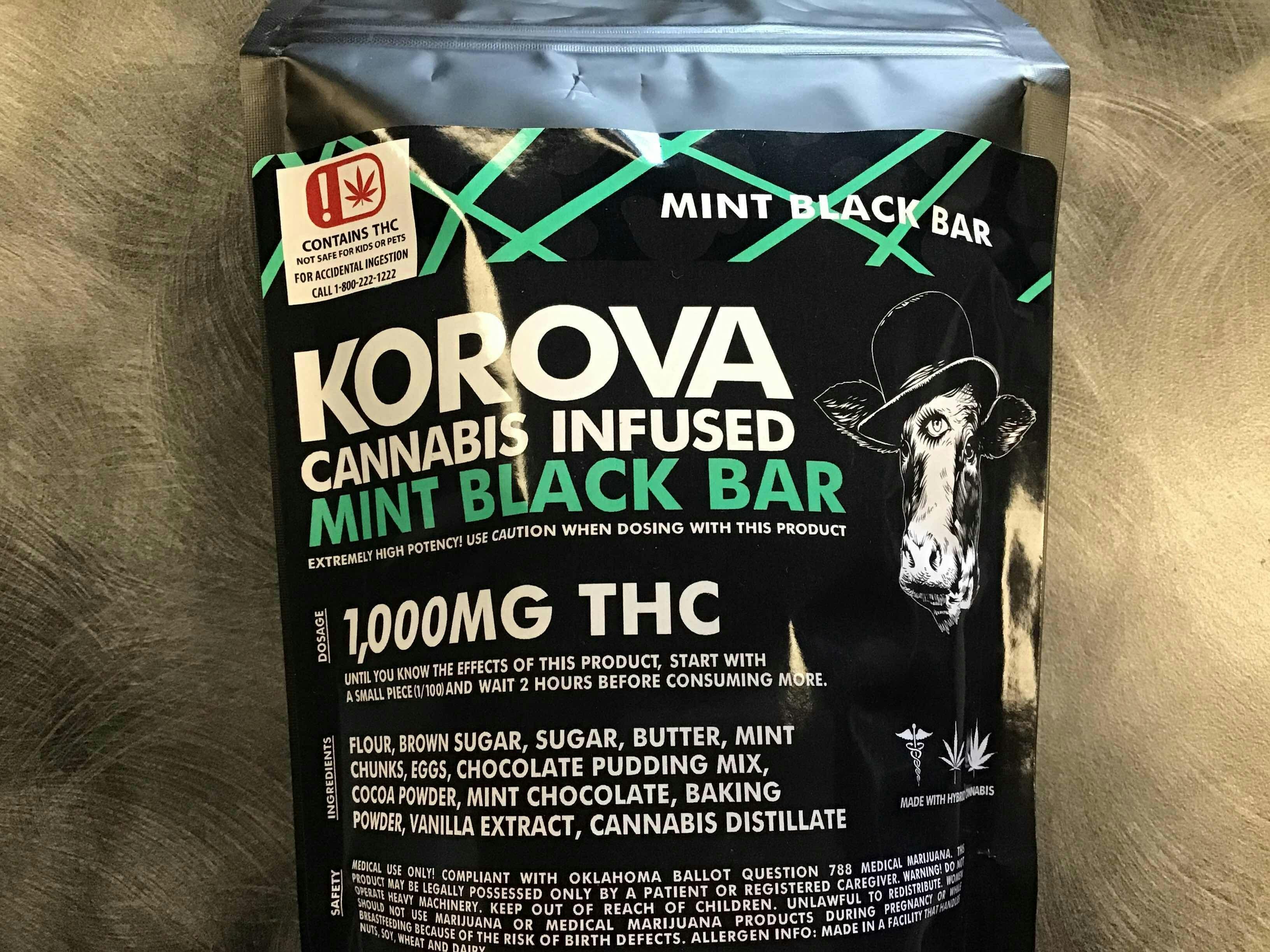 Korova Mint Bar 1000 Mg