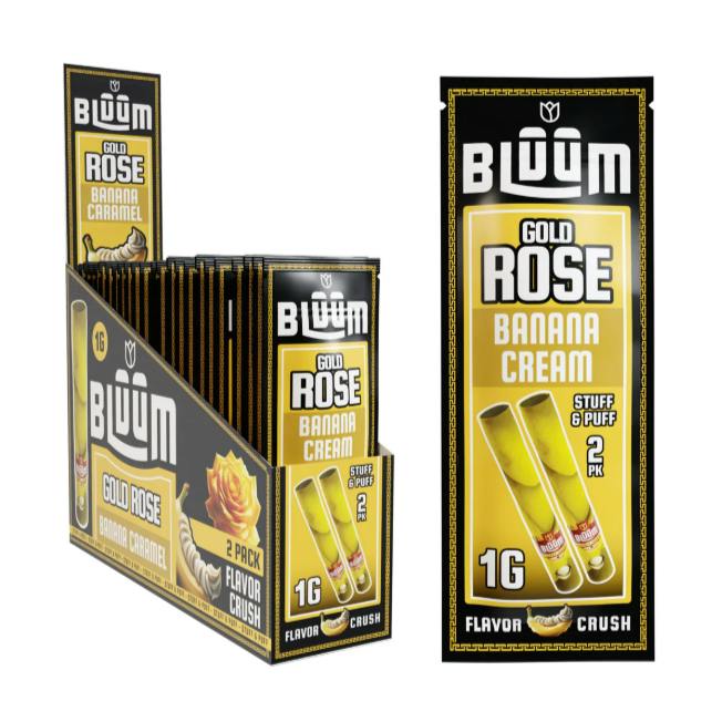 Wild Rolls Stuff And Puff Gold Rose Banana Cream