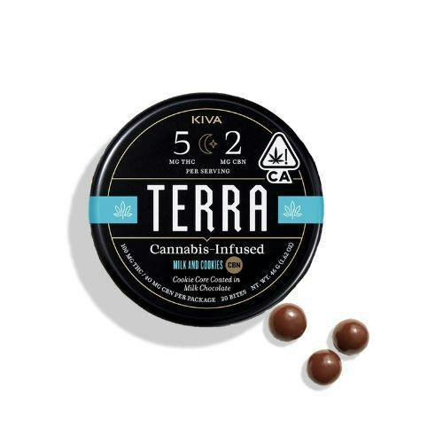 Kiva Milk and Cookies 5:2 Terra Bites 100mg (20ct)