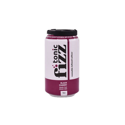 Tonic Black Cherry 1:1 Seltzer 25mg