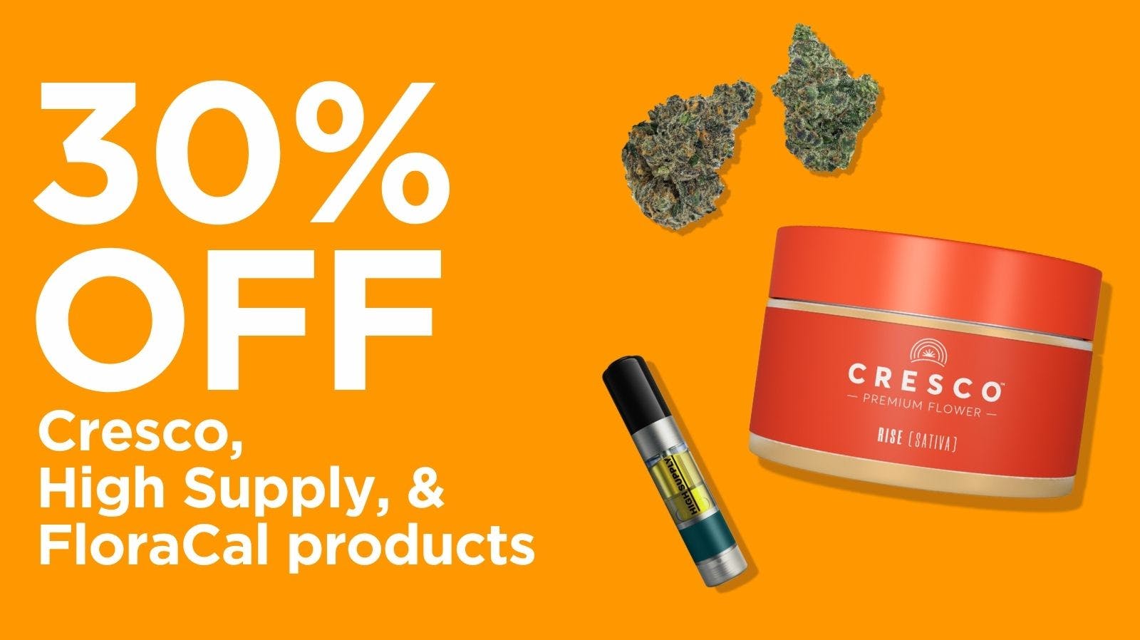 30 off Cresco + More! at Sunnyside Cannabis Dispensary Danville