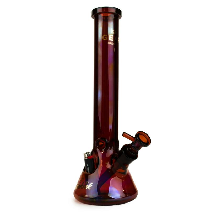 12 Amber Beaker One Size