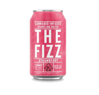 The Fizz Strawberry Sparkling Water