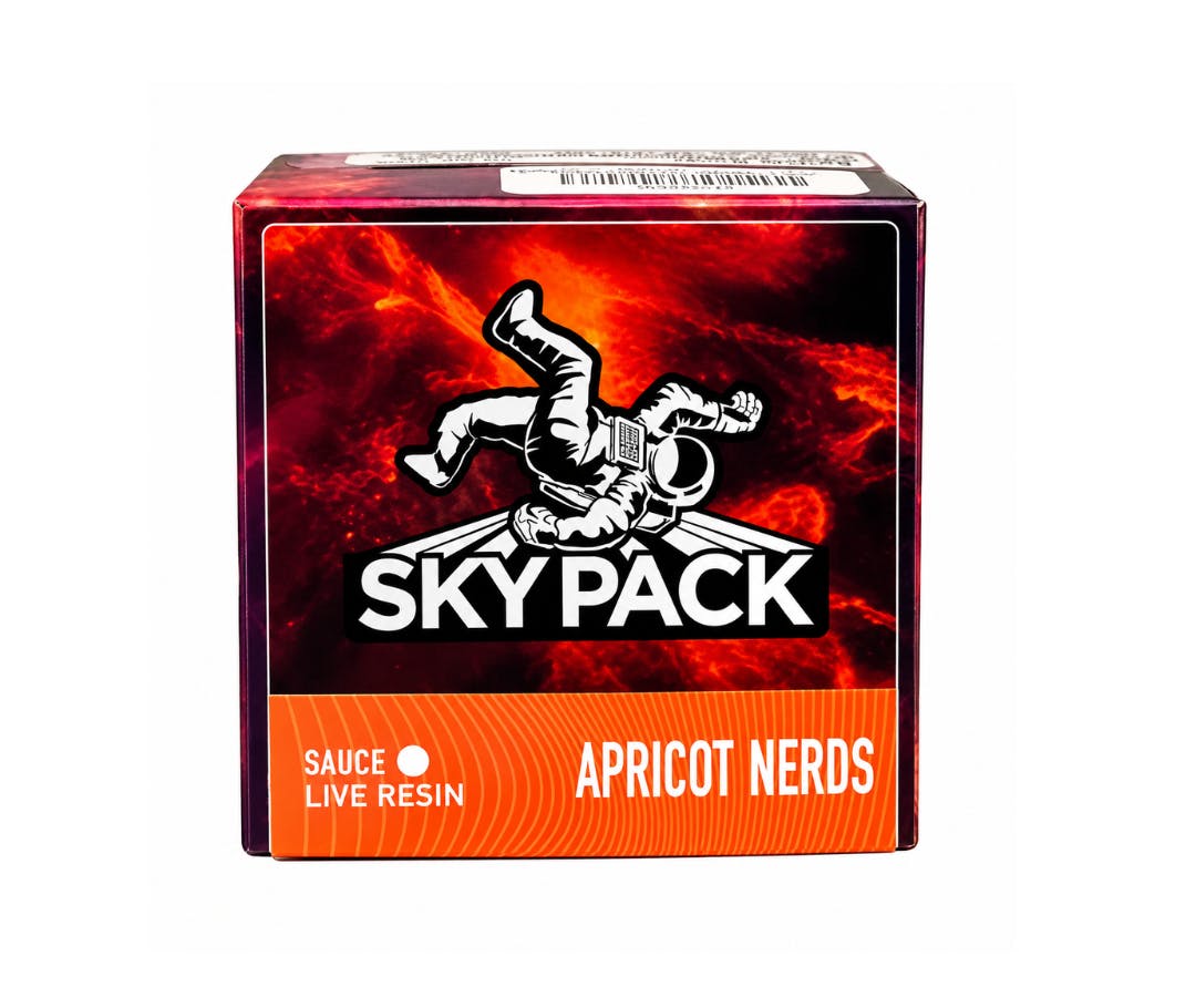 APRICOT NERDZ: APRICOT NERDZ LIVE RESIN SAUCE 1G