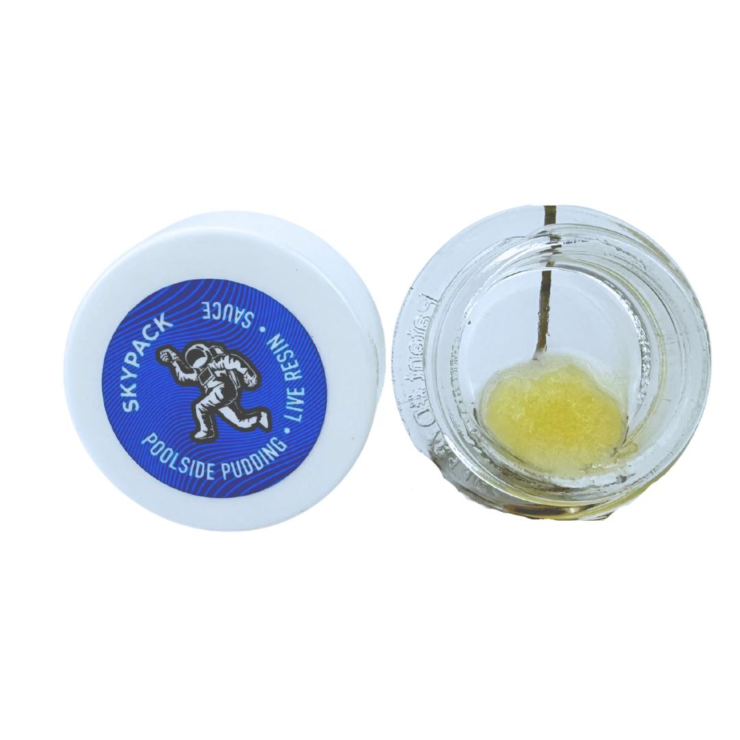 POOLSIDE PUDDING: POOLSIDE PUDDING LIVE RESIN SAUCE 1G