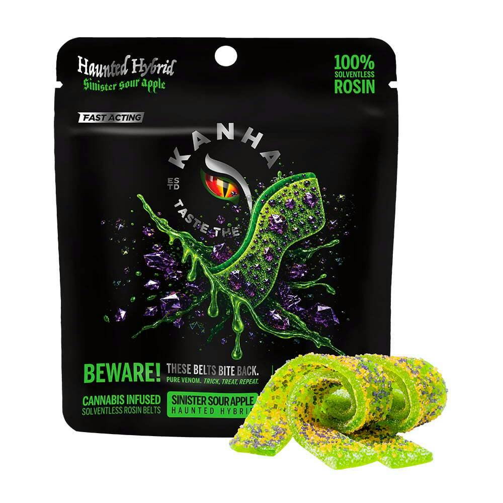 Sinister Sour Apple Crunch Solventless Belts