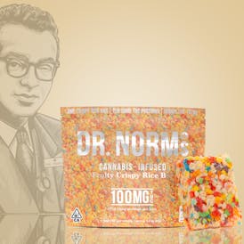 Dr. Norm's | Fruity Crispy Rice Bar | 100mg | #33