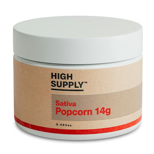 High Supply Sativa Popcorn 14g - Candy Rain