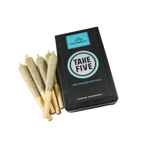 Grassroots Take 5 PreRoll Pack 2g (5ct) - Power Sherb