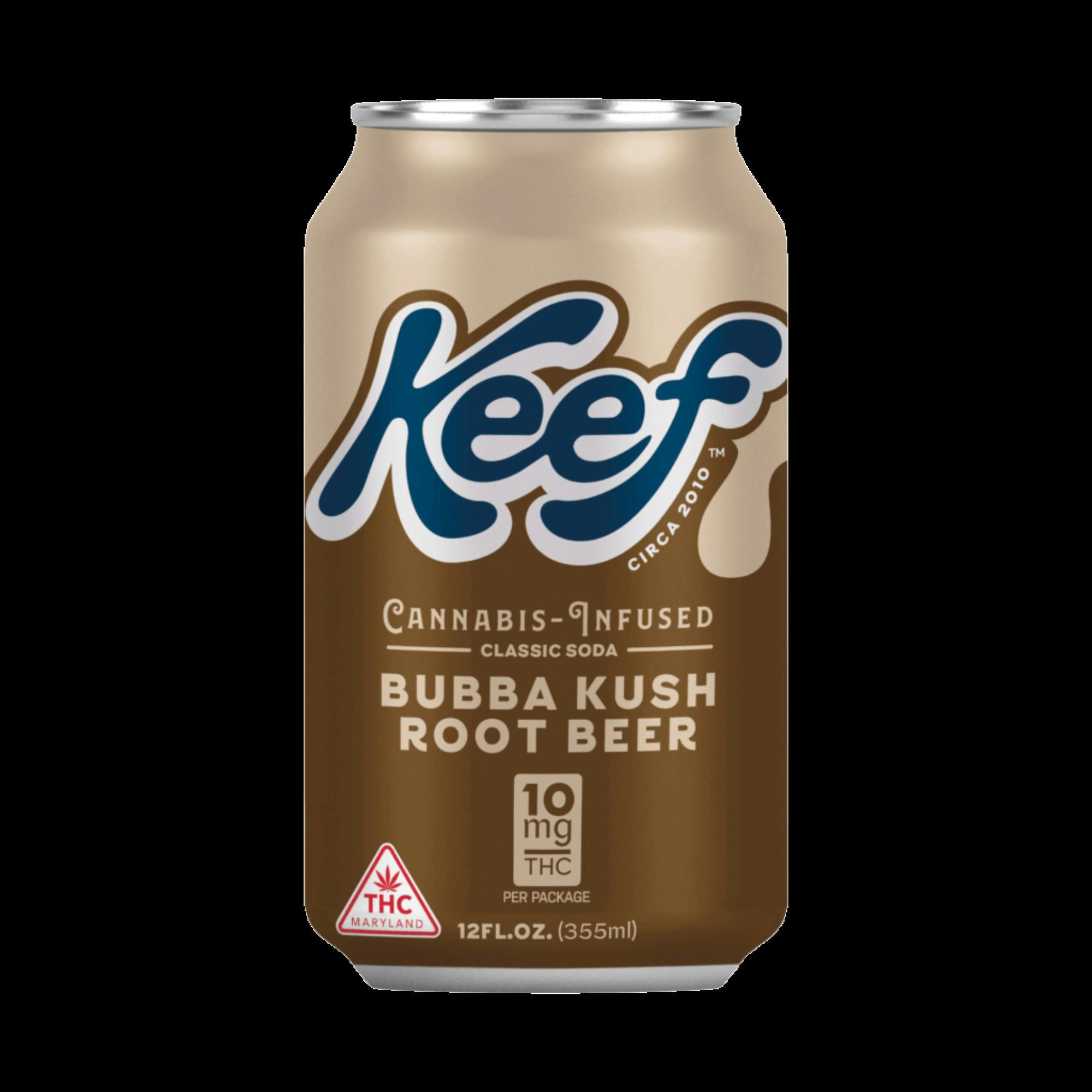 Keef 100mg Drink Bubba Kush Root Beer