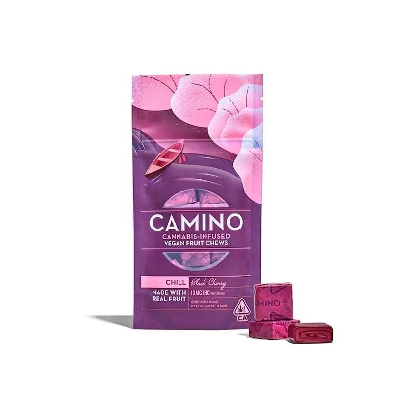 Camino 200mg 1:1 THC:CBD Chews Black Cherry