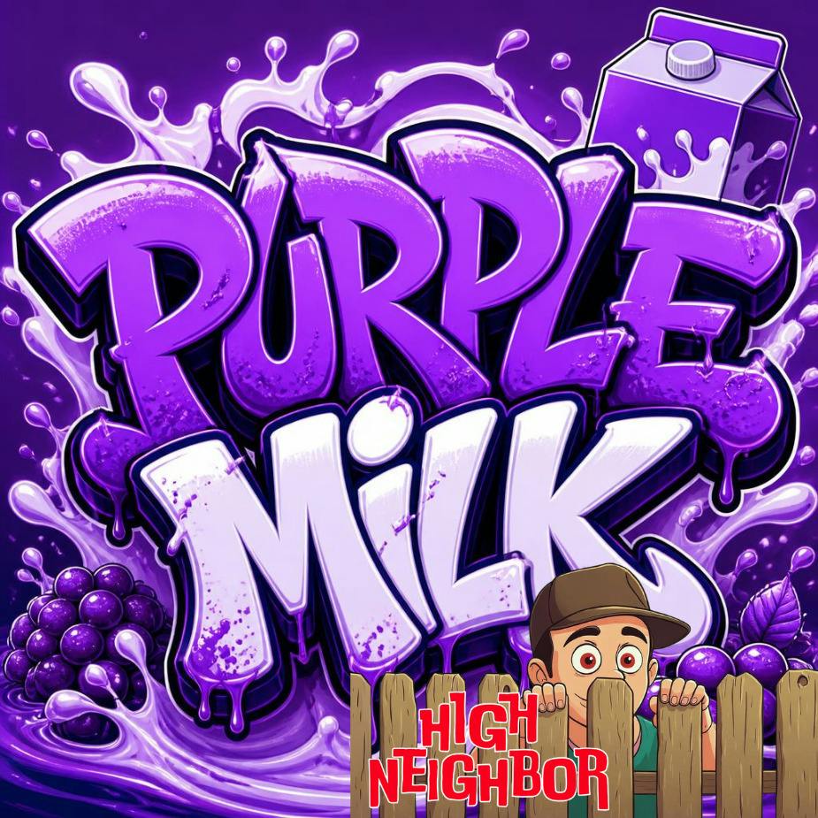 High Neighbor Flower Purple Milk