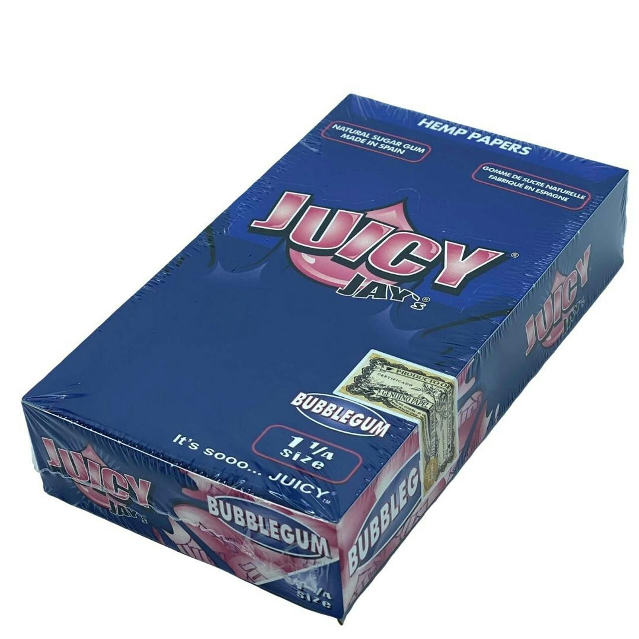 Juicy Jay's 1 1/4 Flavoured Papers 24 Pack - Bubblegum