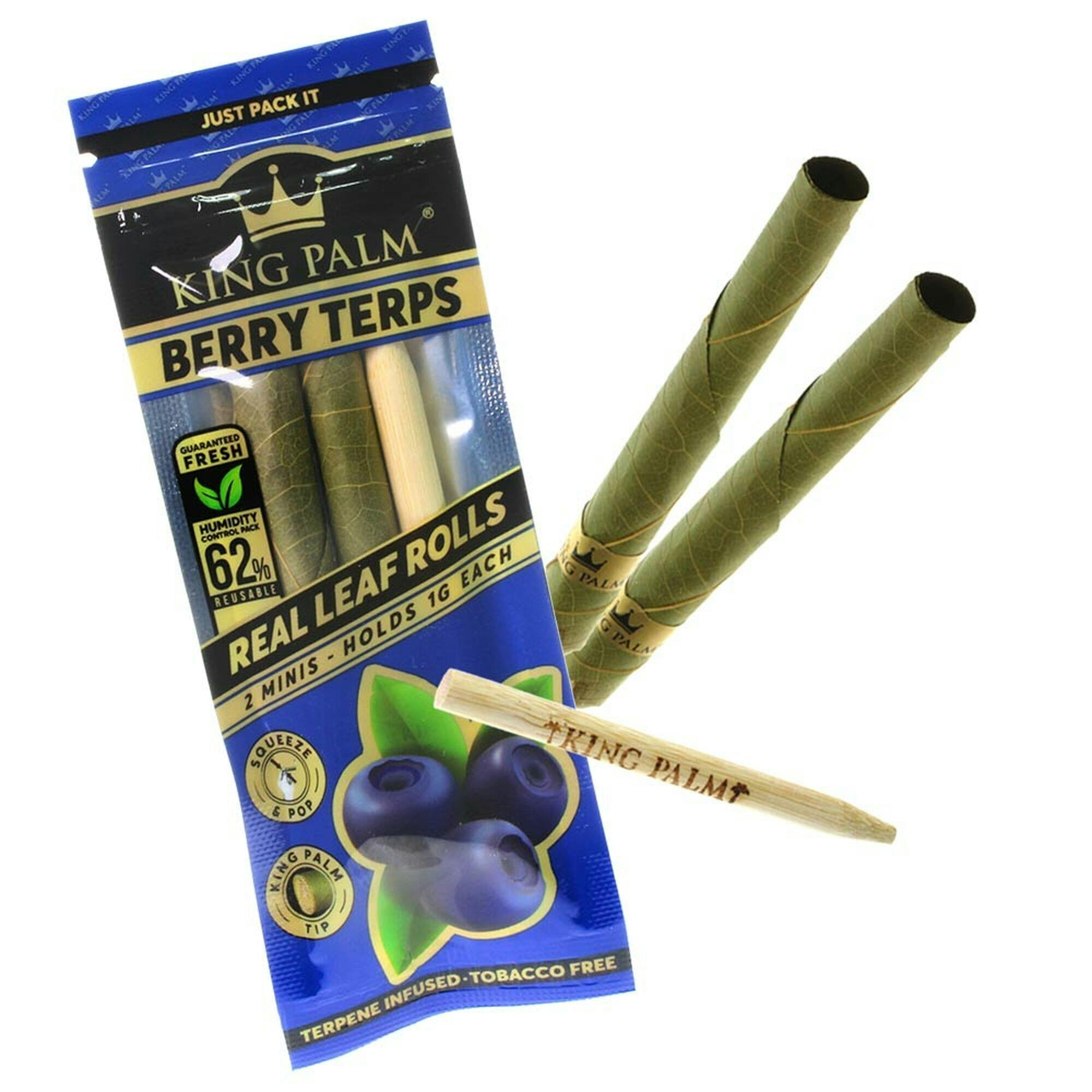 King Palm 7mm Filters - Berry Terps