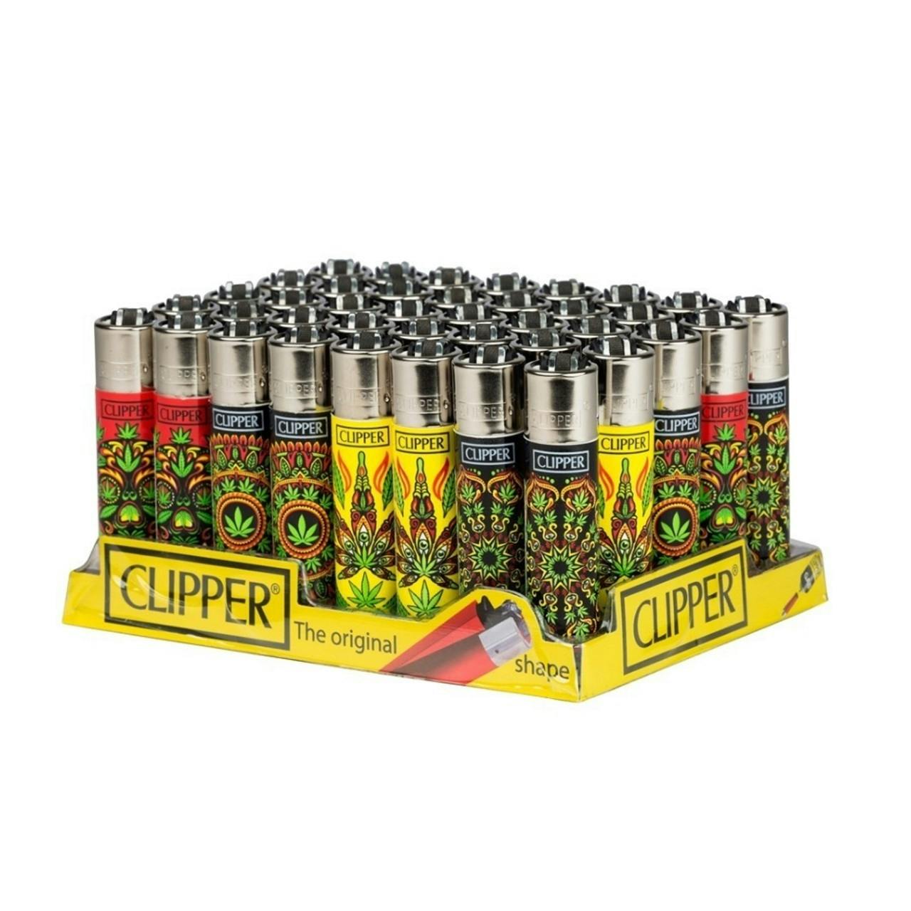 Clipper Lighter - Cannabis Design