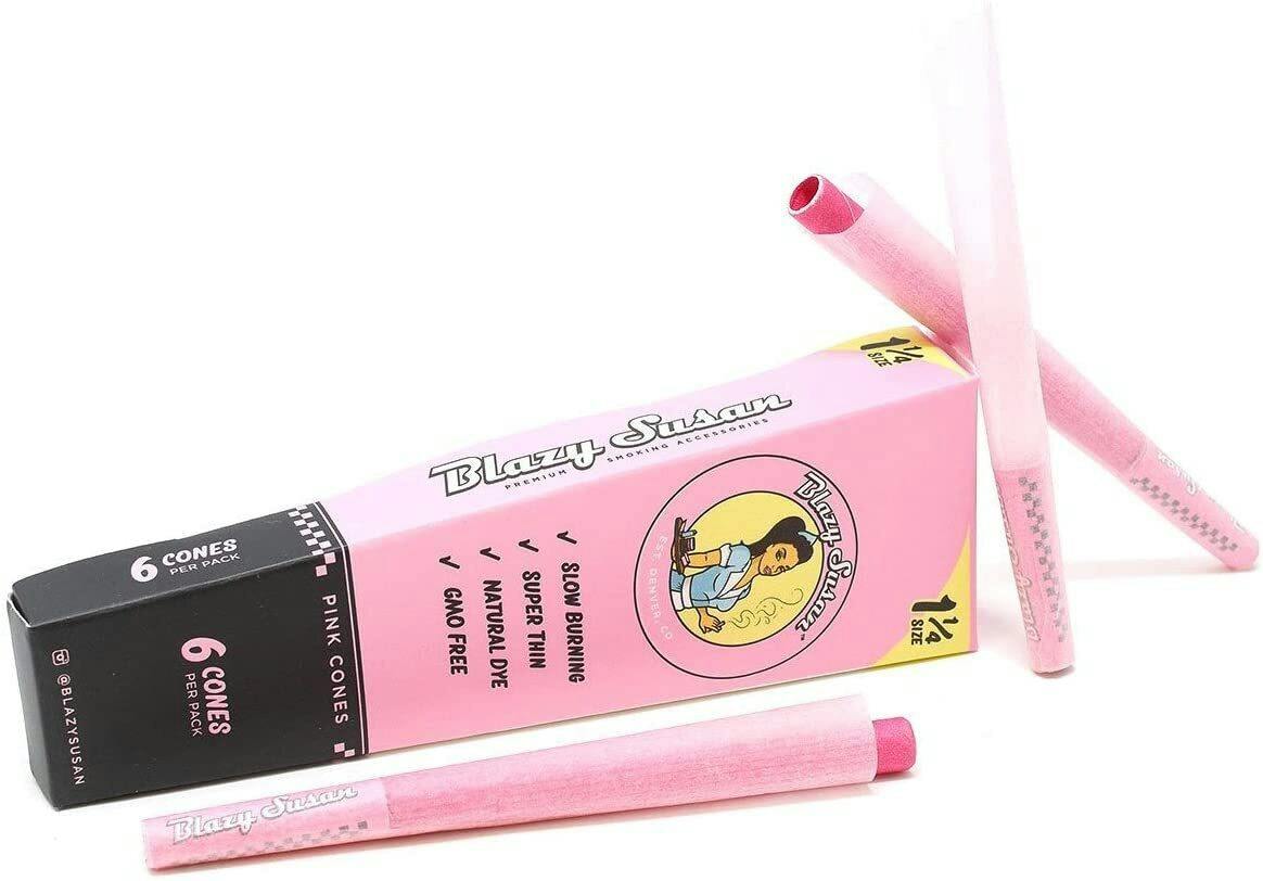 Blazy Susan - 1 1/4 Pre Rolled Cones - 6 Pack
