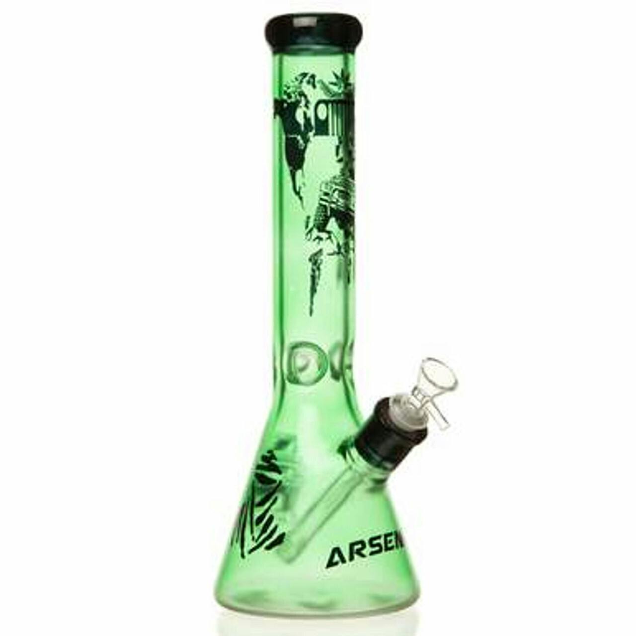 Green Design 14" Beaker Bong