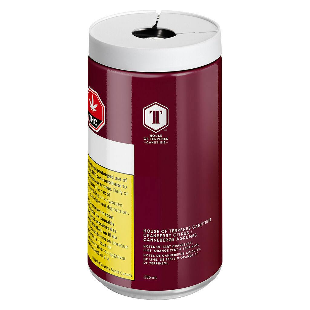 House of Terpenes - Canntinis - Cranberry Citrus - Blend - 236ml