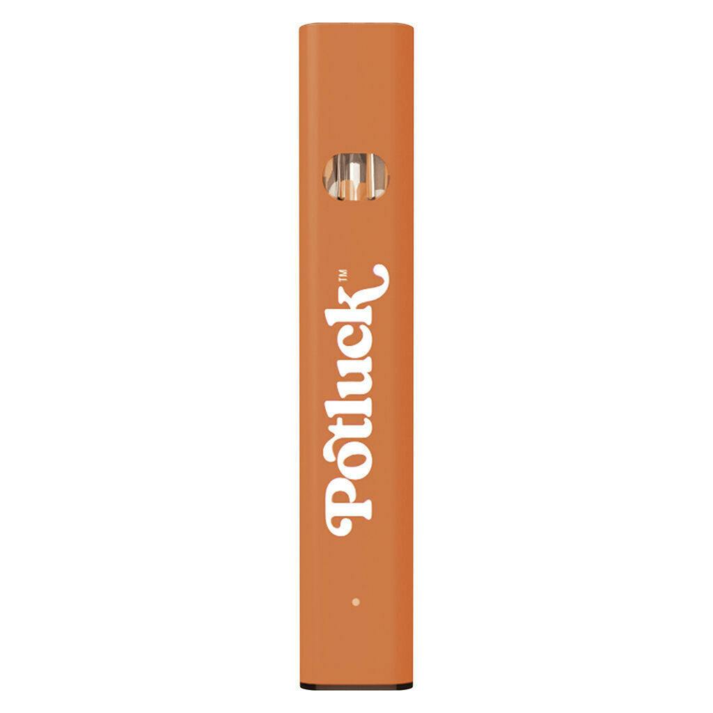Potluck - Tangerine Sunrise CBG Disposable Vape - Sativa - 1g