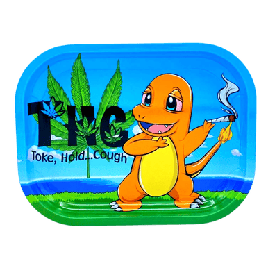 THCharmander Metal Rolling Tray - Small