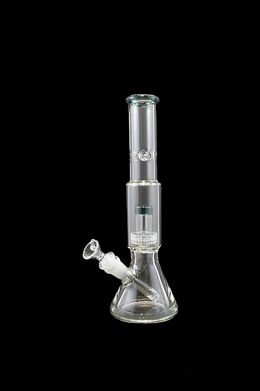 #15 SALT SHAKER GLASS BONG WITH PERCOLATOR
