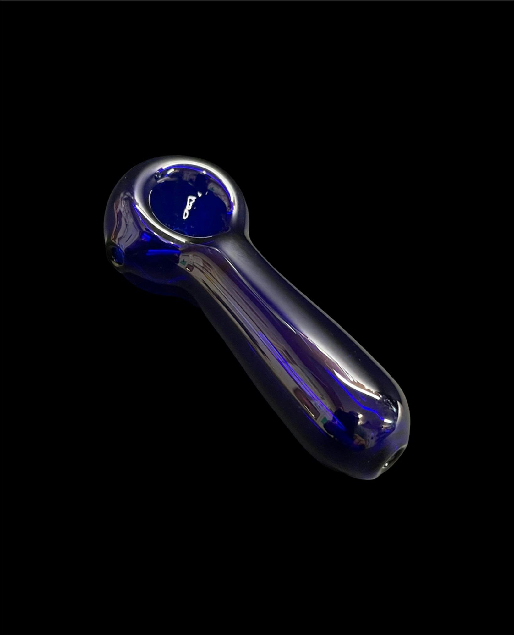 #23 CA MADE HANDBLOWN SIMPLE SPOON GLASS PIPE