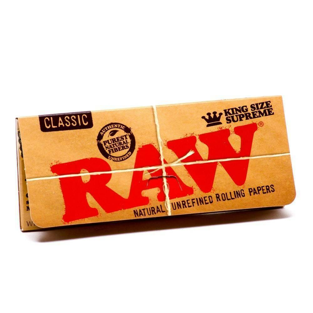RAW CLASSIC KING SIZE SLIM PAPERS 32 PACK