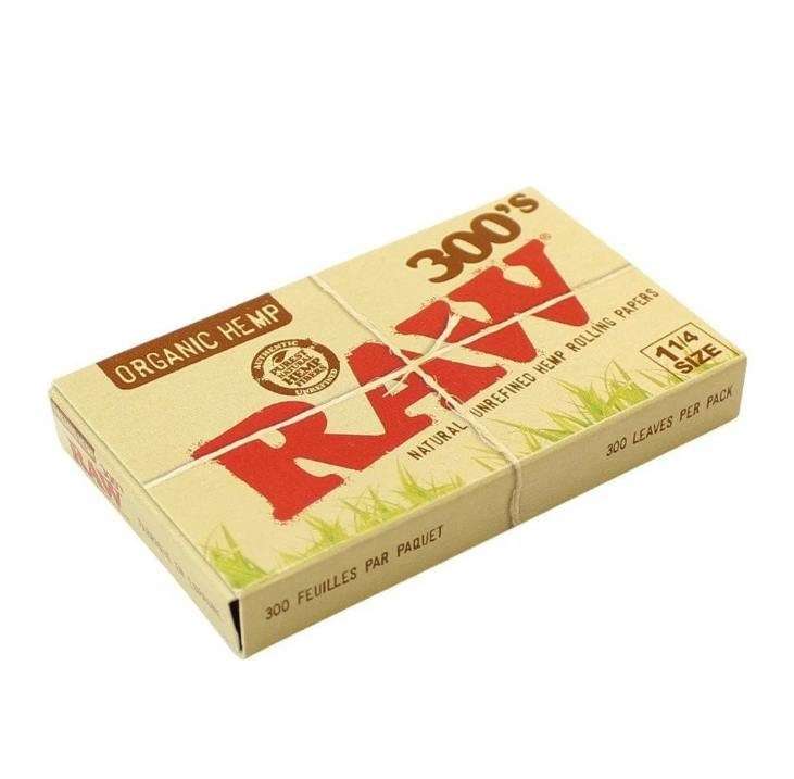 RAW ORGANIC PAPERS 300/PK