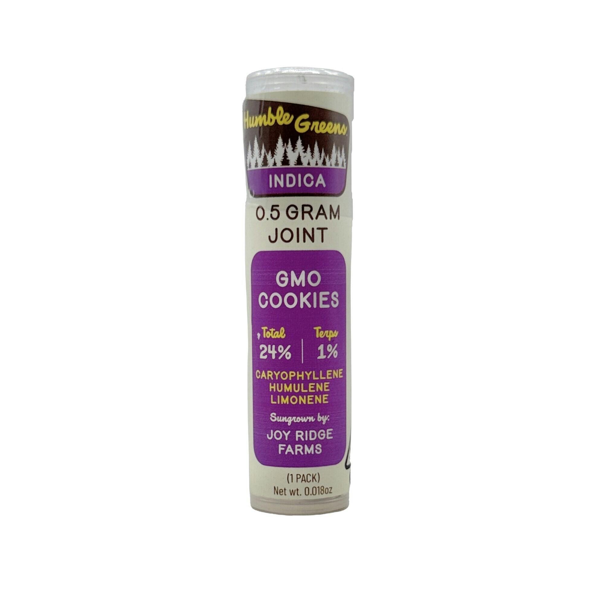 GMO Cookies Preroll Single .5g