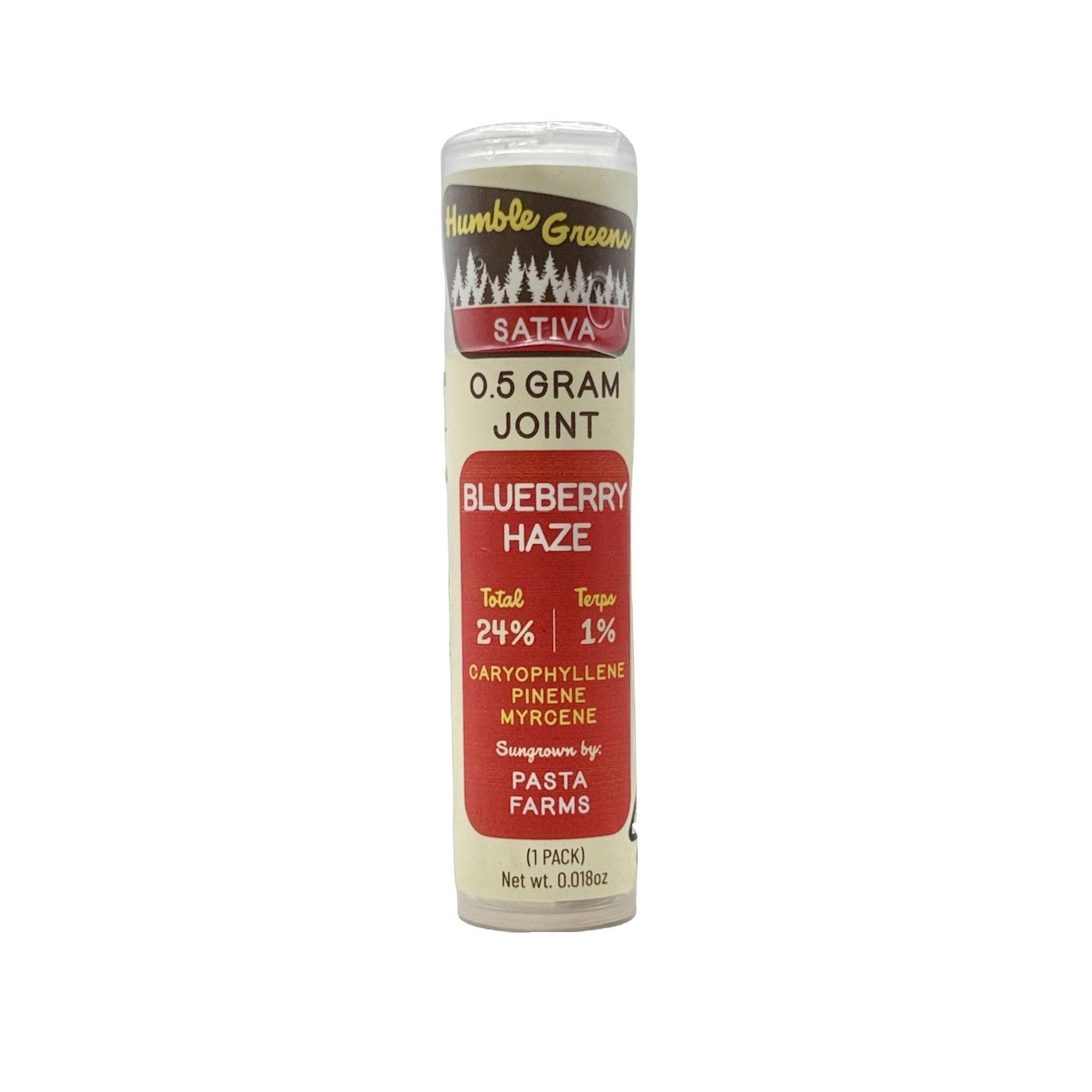 Blueberry Haze Preroll Single .5g
